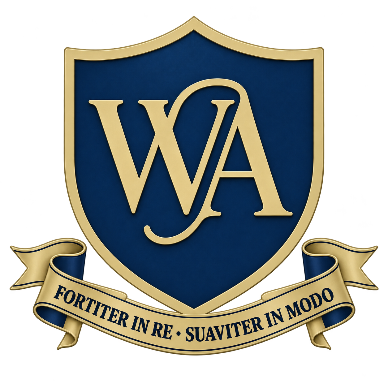 Wilford Augustus crest and motto